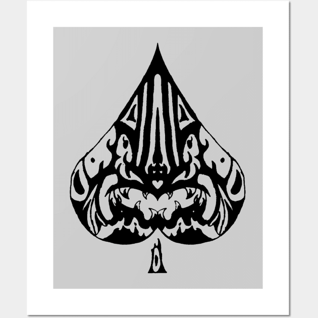 Ace of Spades Wall Art by Ace20xd6